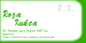 roza kukta business card